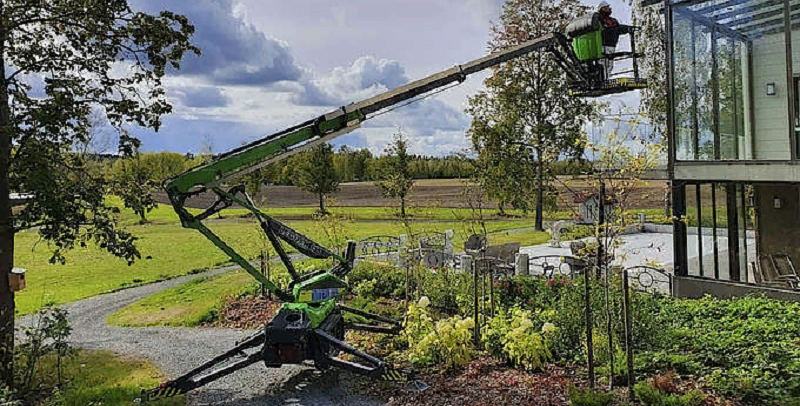 финские самоходные подъёмники